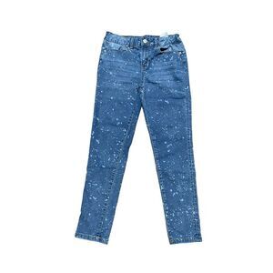 Calvin Klein Girls Ultimate Skinny Fit Stretch Denim Jeans Laguna Bleach 14 Kids